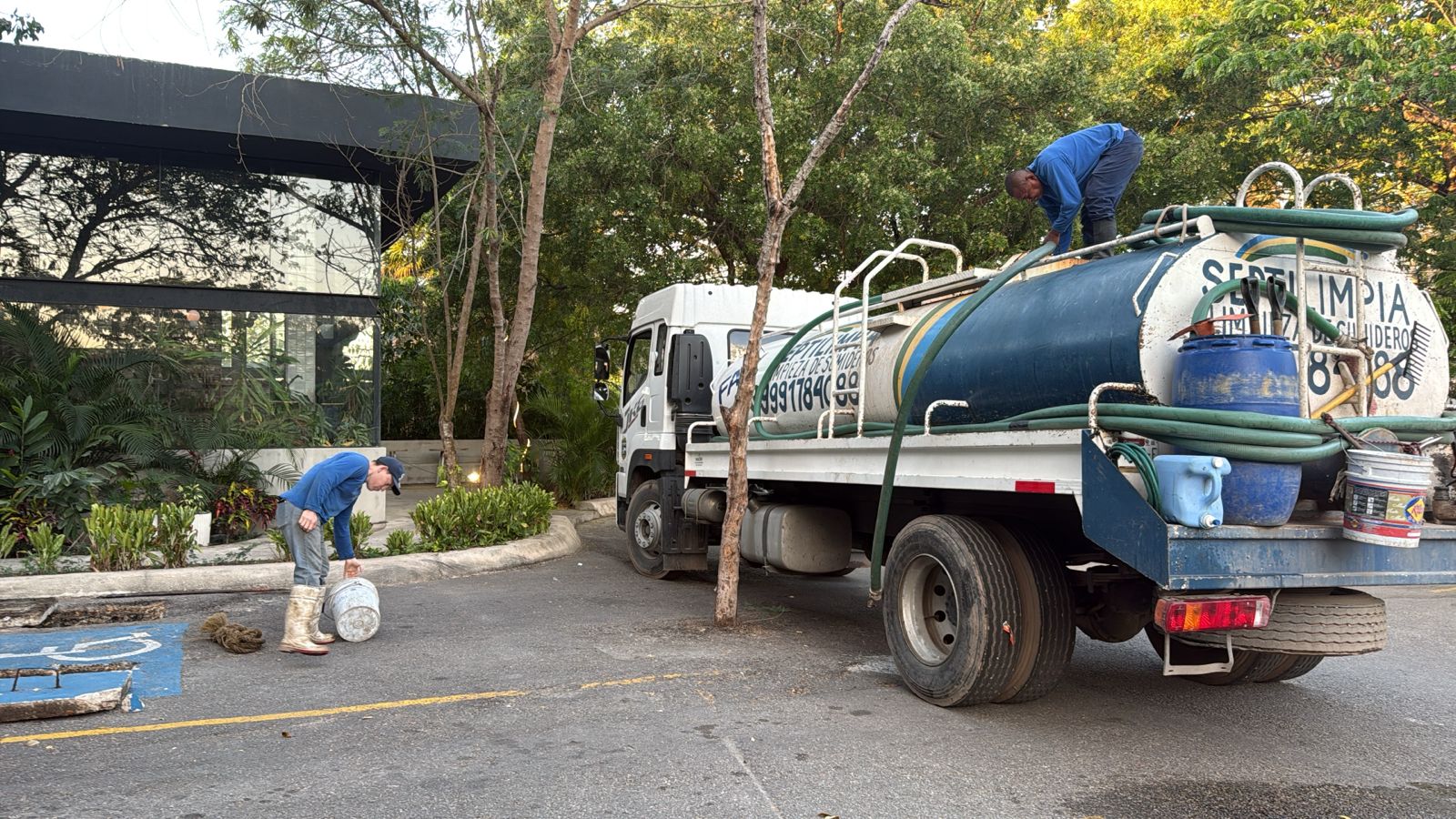 limpieza de sumideros